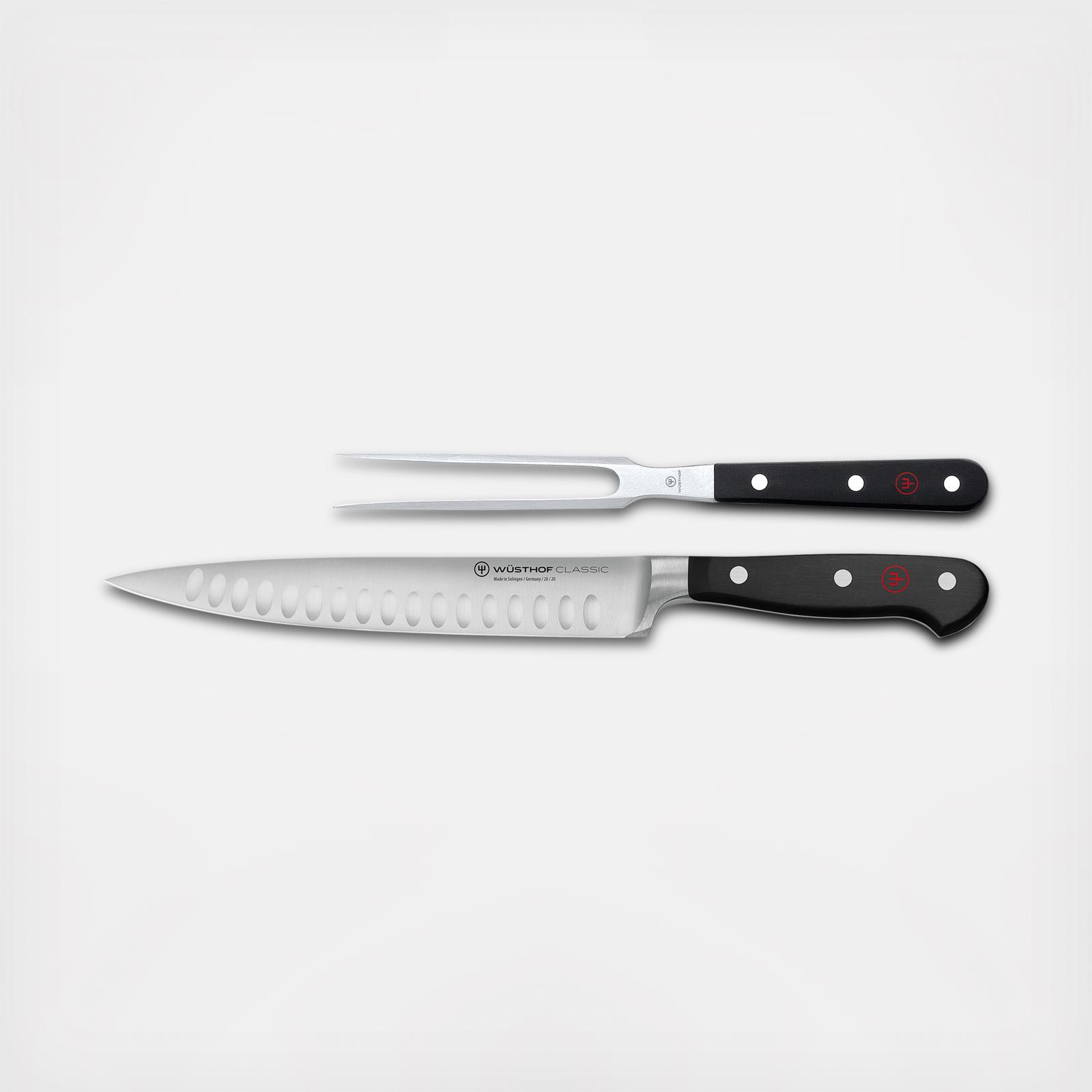 Classic 2-Piece Hollow Edge Carving Knife Set 17 Classic 2-Piece Hollow Edge Carving Knife Set