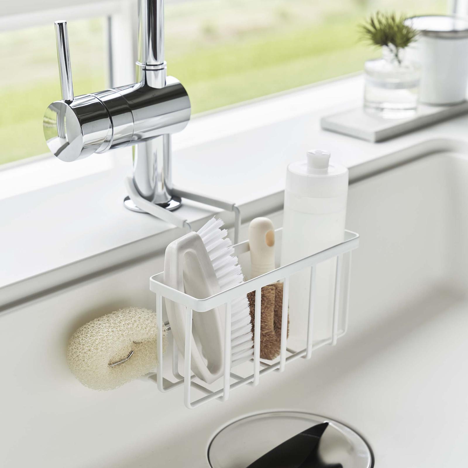 Tower Faucet-Hanging Sponge Caddy 2 Tower Faucet-Hanging Sponge Caddy