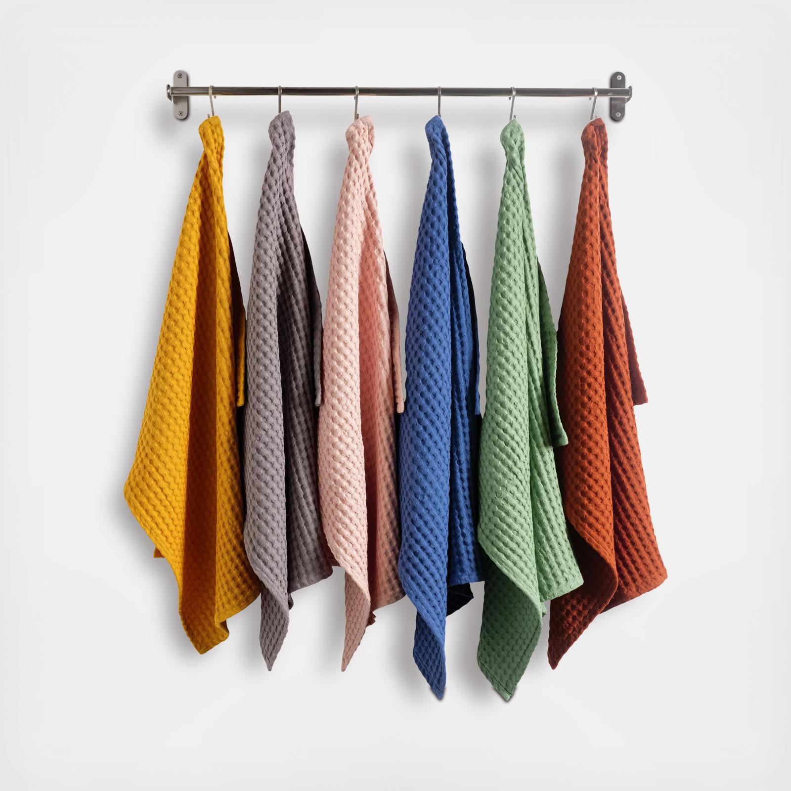 Oversized Waffle Kitchen Towel, Set of 4