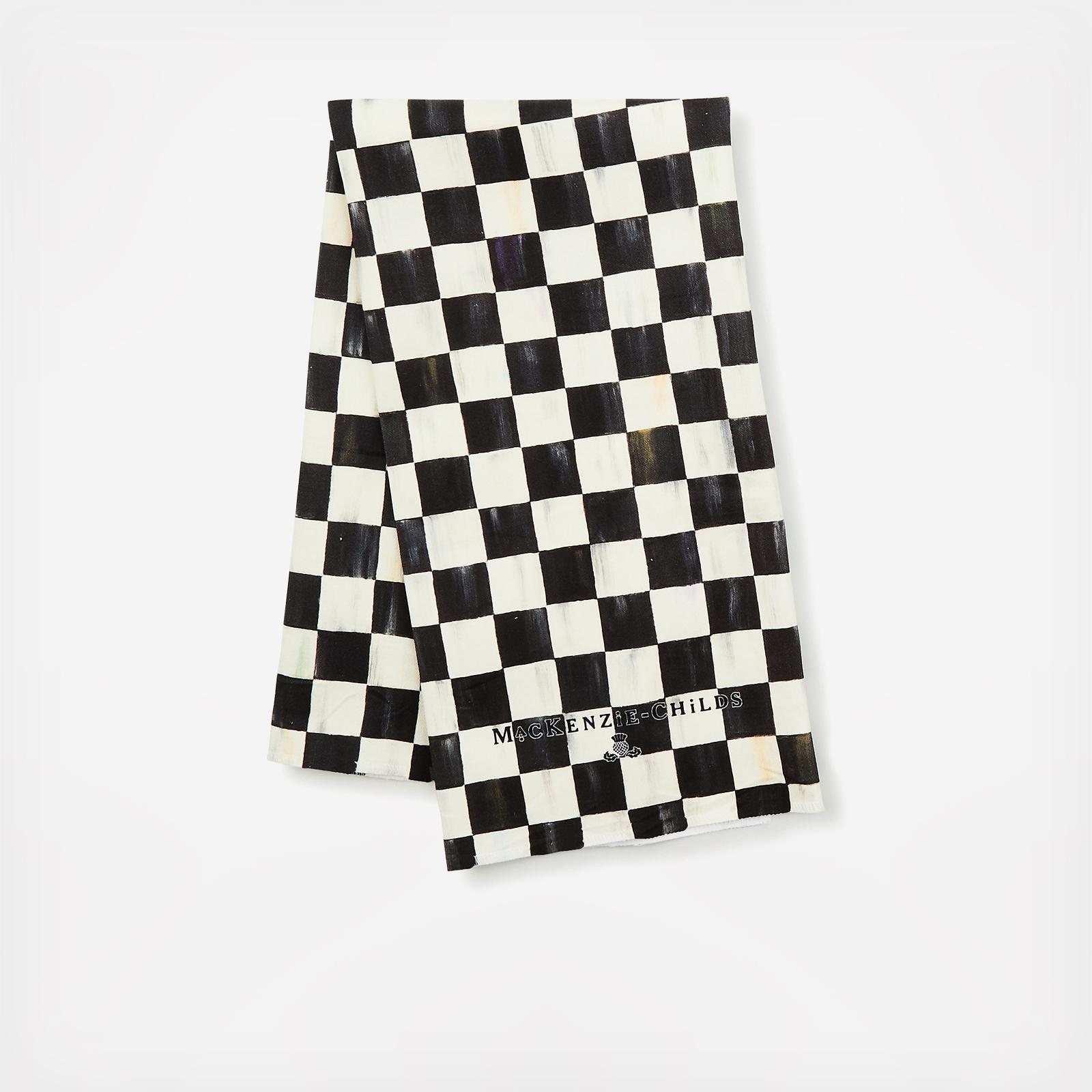 Courtly Check Cotton Dish Towel, Set of 2
