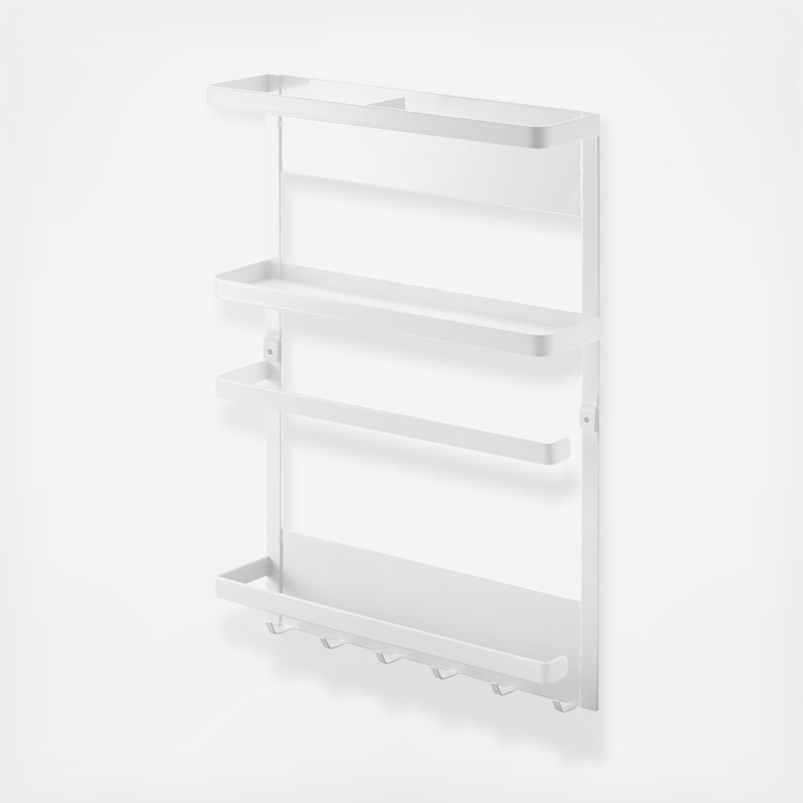 Plate Magnetic Kitchen Organization Rack 2 Plate Magnetic Kitchen Organization Rack