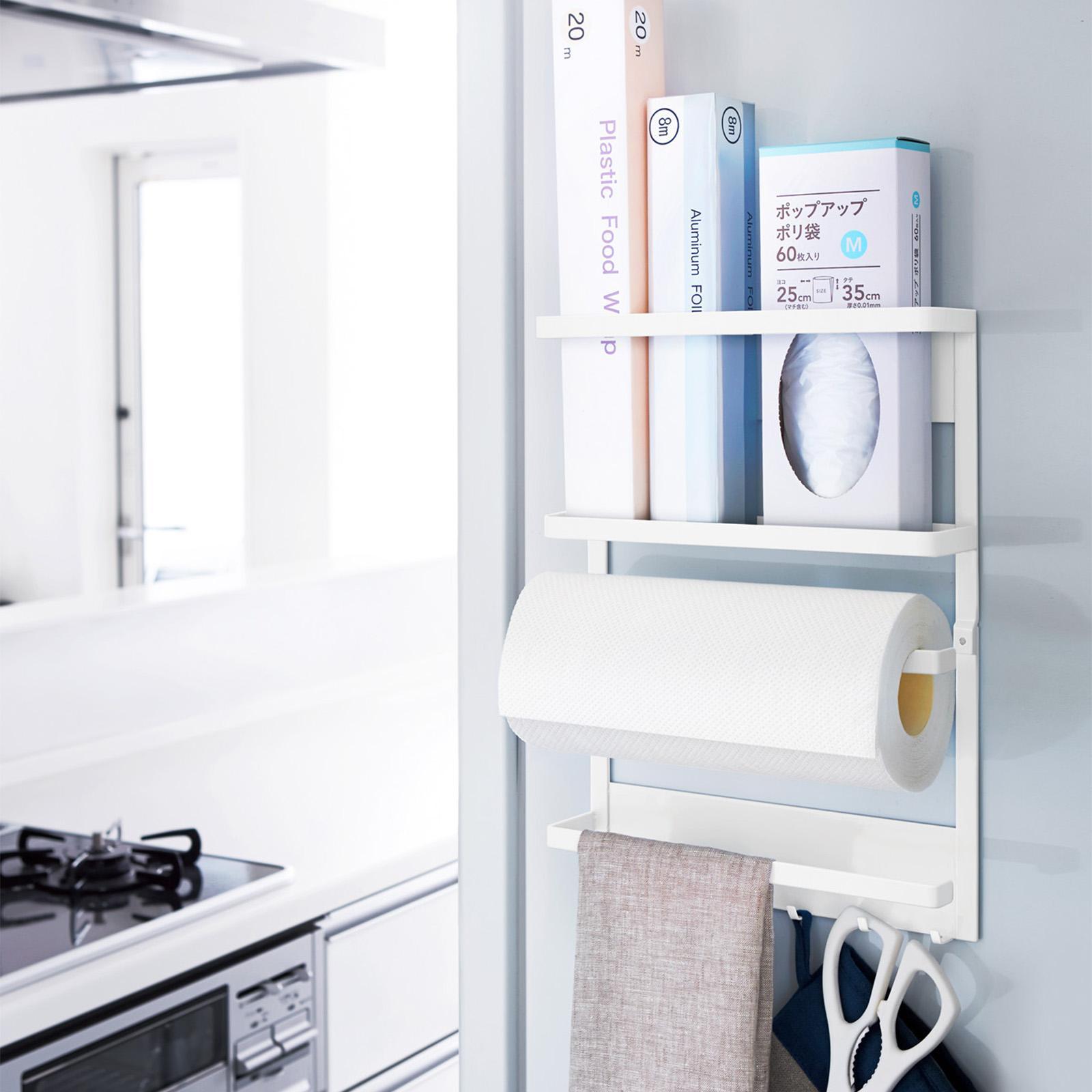 Plate Magnetic Kitchen Organization Rack 3 Plate Magnetic Kitchen Organization Rack