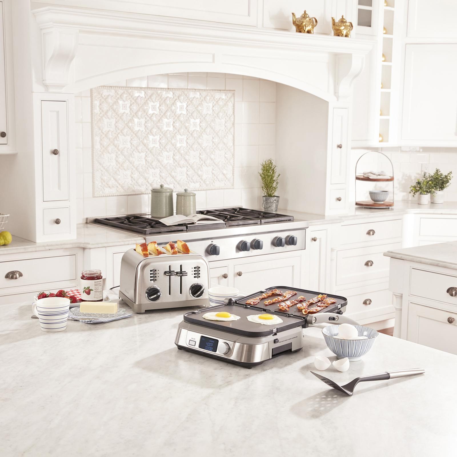 4-Slice Metal Classic Toaster CPT-180BKSP1