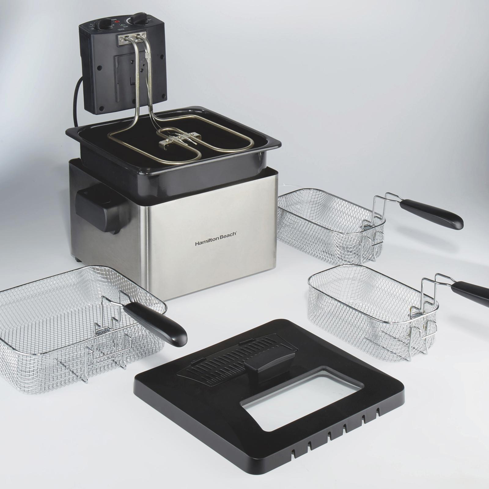 Professional Style Deep Fryer with Double Basket 9 Professional Style Deep Fryer with Double Basket
