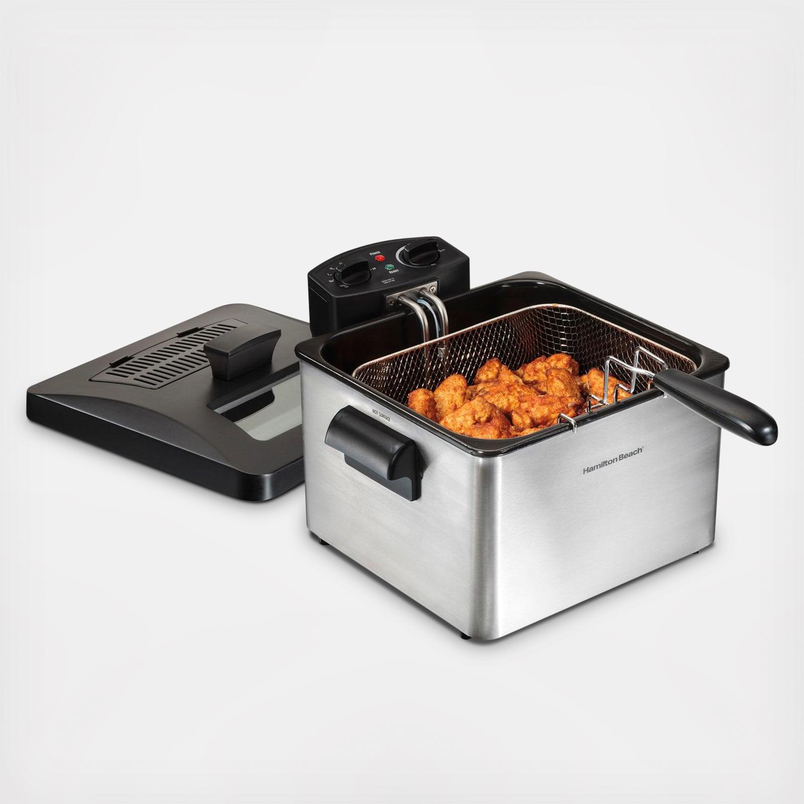 Professional Style Deep Fryer with Double Basket