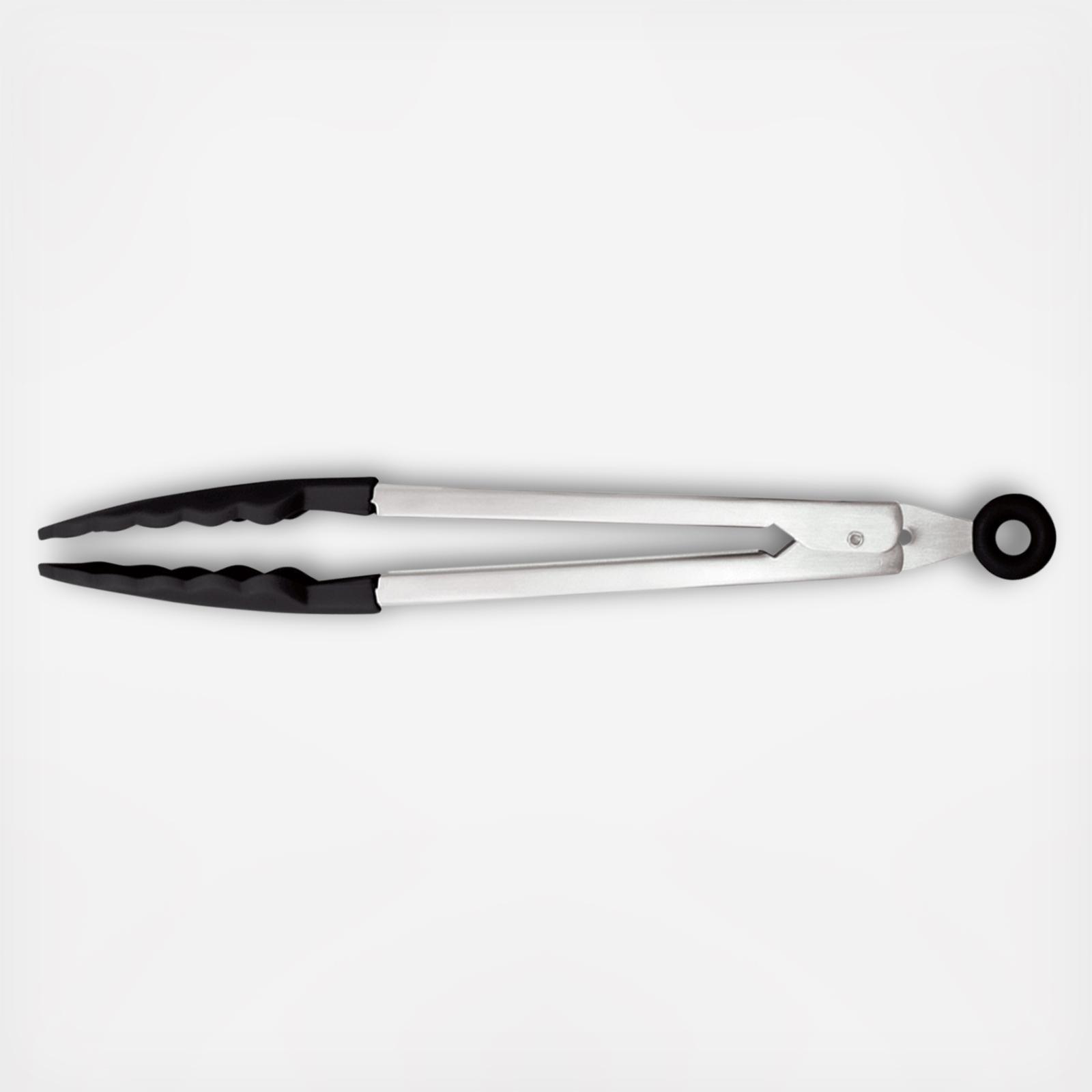 Stainless Silicone Tongs