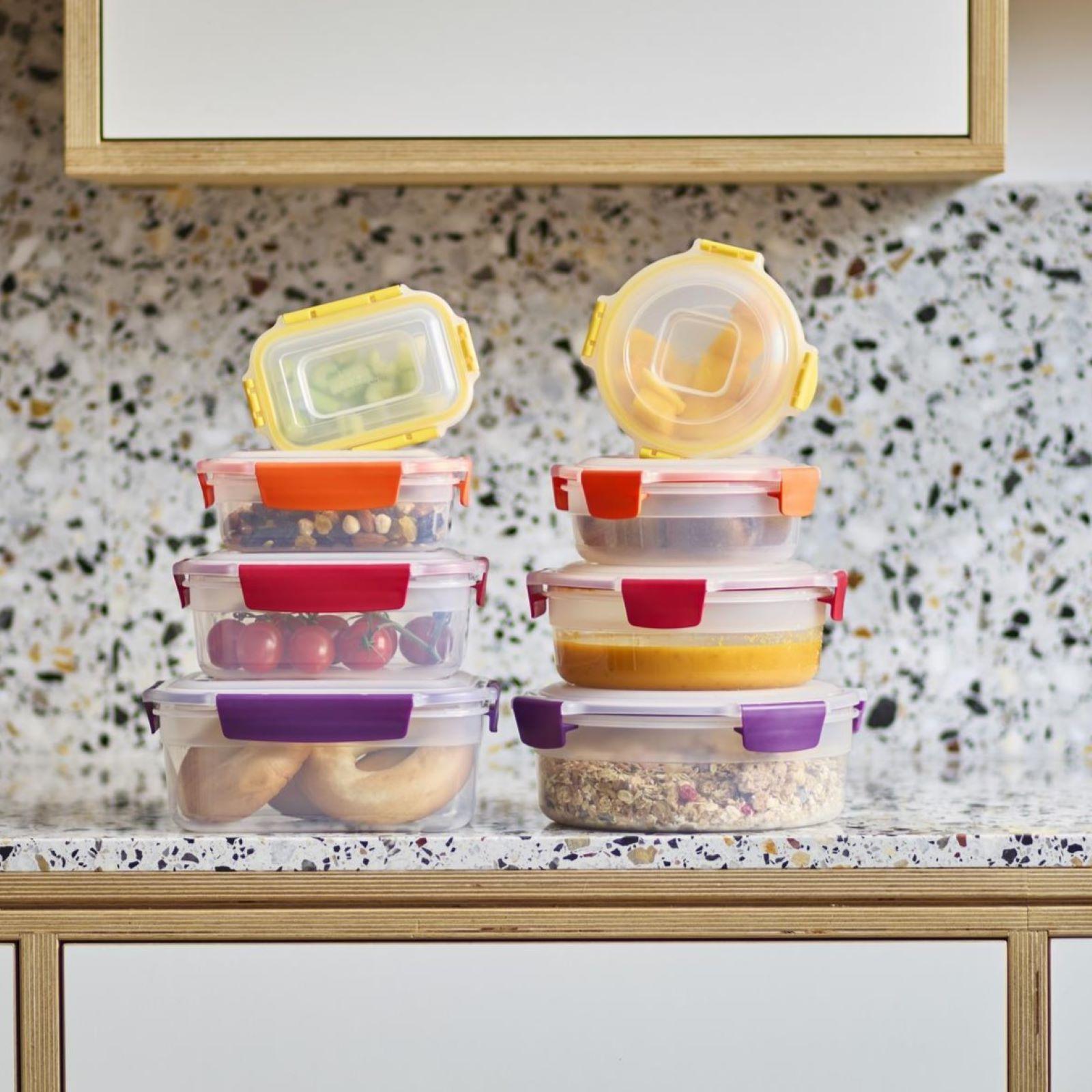 Nest Lock 16-Piece Food Storage Container Set 13 Nest Lock 16-Piece Food Storage Container Set