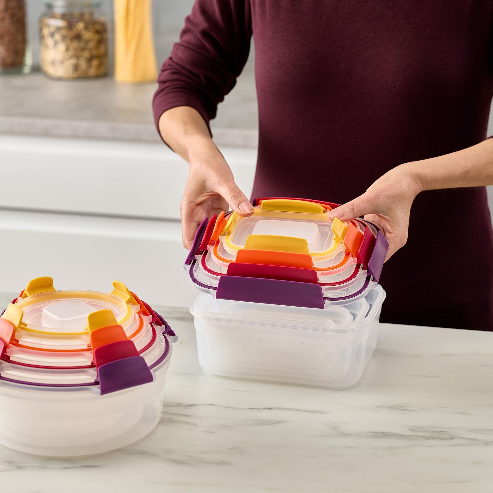 Nest Lock 16-Piece Food Storage Container Set 3 Nest Lock 16-Piece Food Storage Container Set