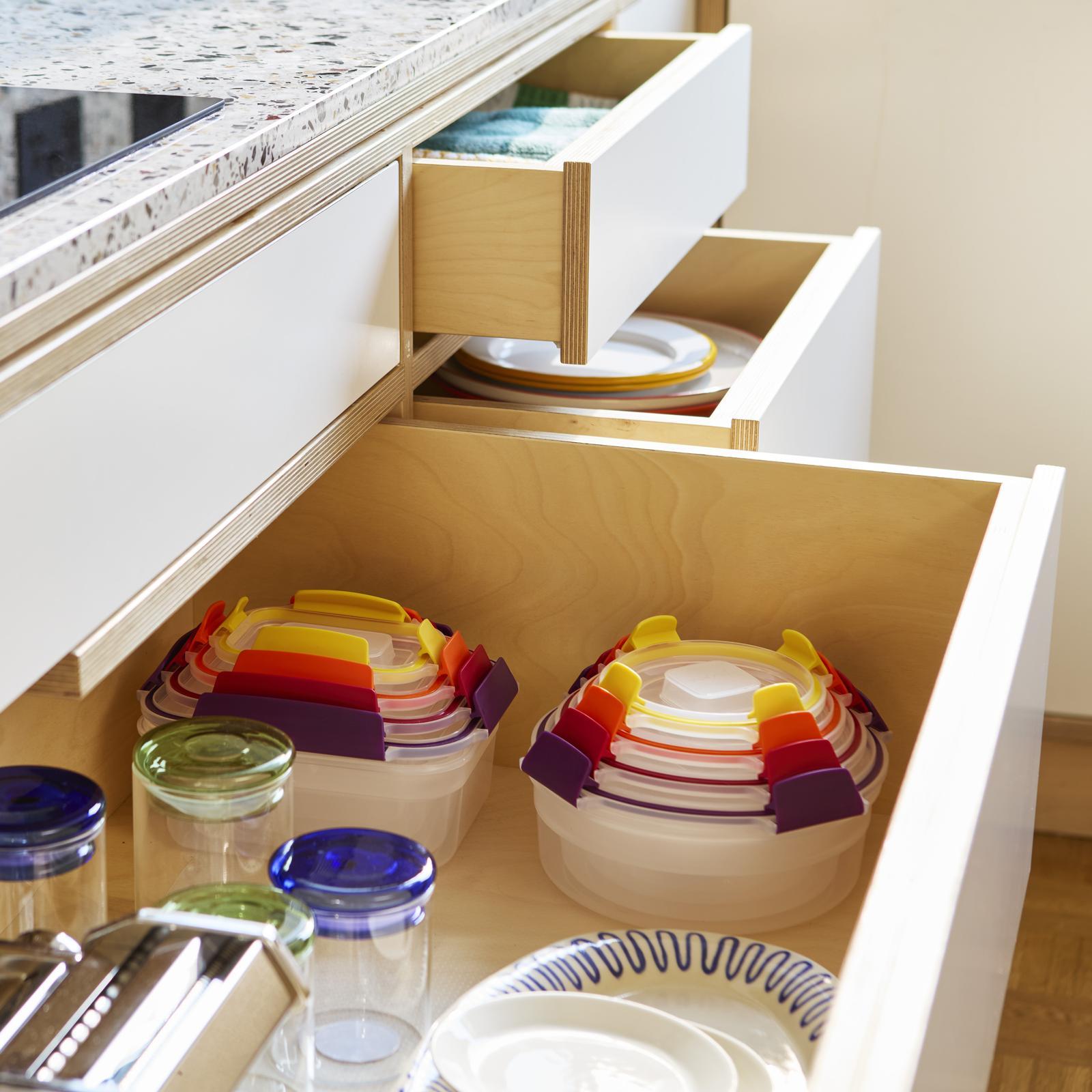 Nest Lock 16-Piece Food Storage Container Set 4 Nest Lock 16-Piece Food Storage Container Set