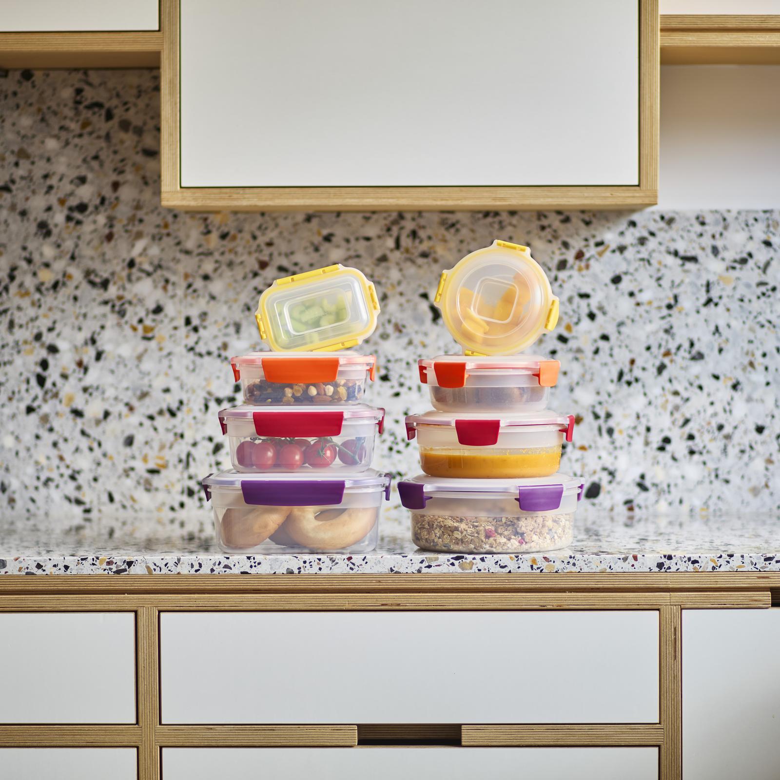 Nest Lock 16-Piece Food Storage Container Set 7 Nest Lock 16-Piece Food Storage Container Set
