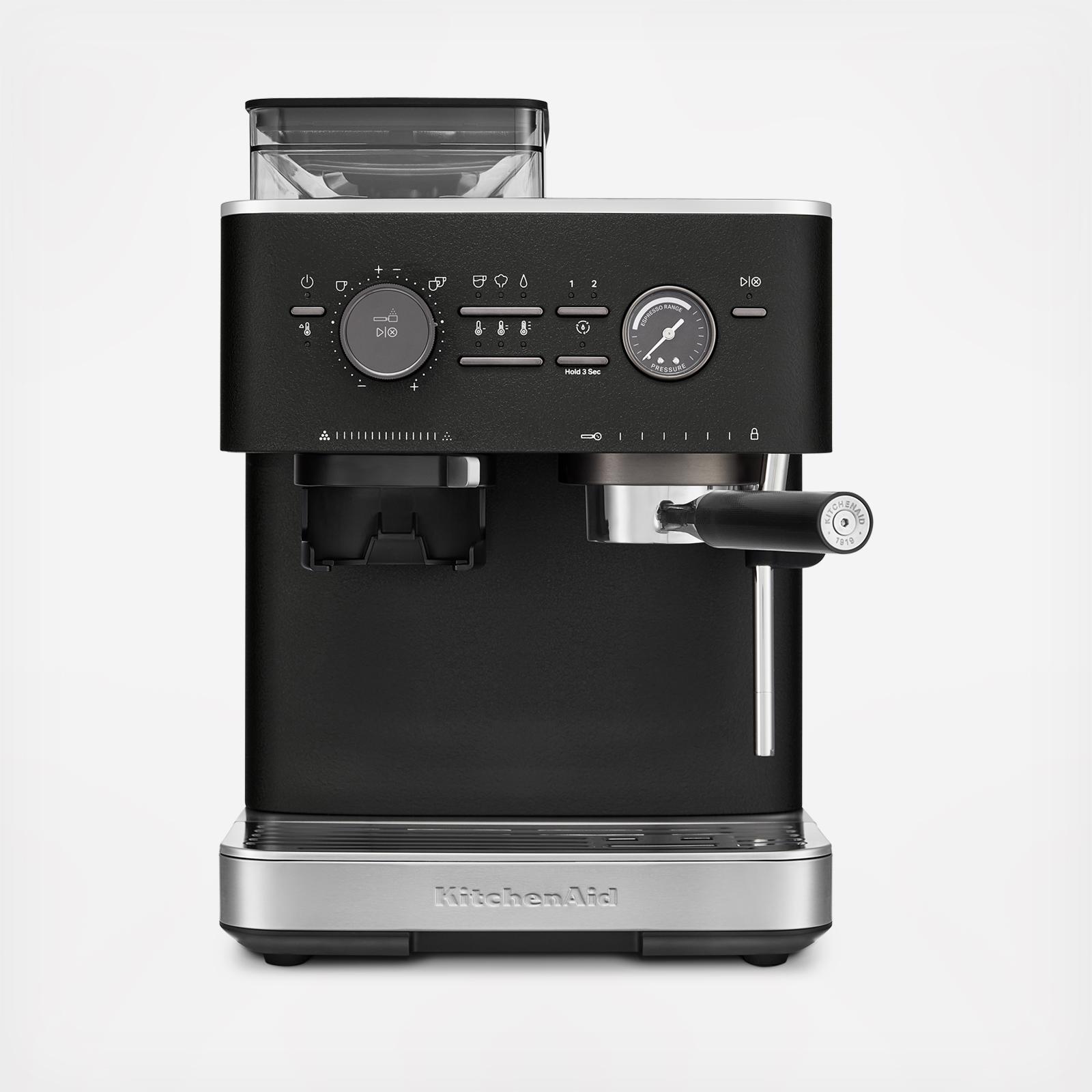 Semi-Automatic Espresso Machine with Burr Grinder 2 Semi-Automatic Espresso Machine with Burr Grinder