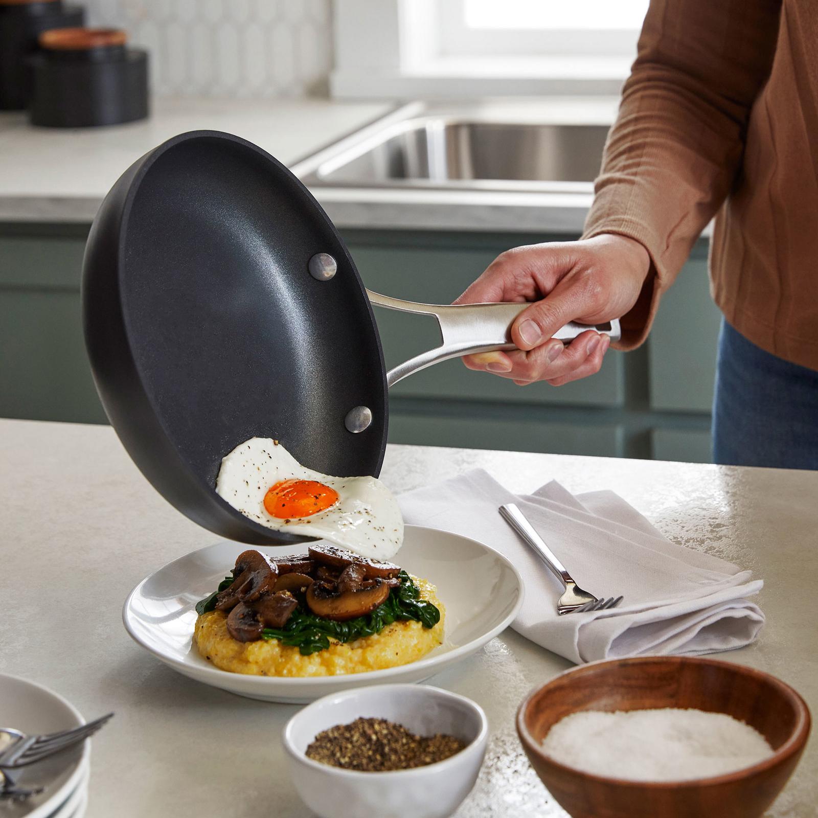 Premier Hard Anodized Non-Stick Fry Pan Set 3 Premier Hard Anodized Non-Stick Fry Pan Set