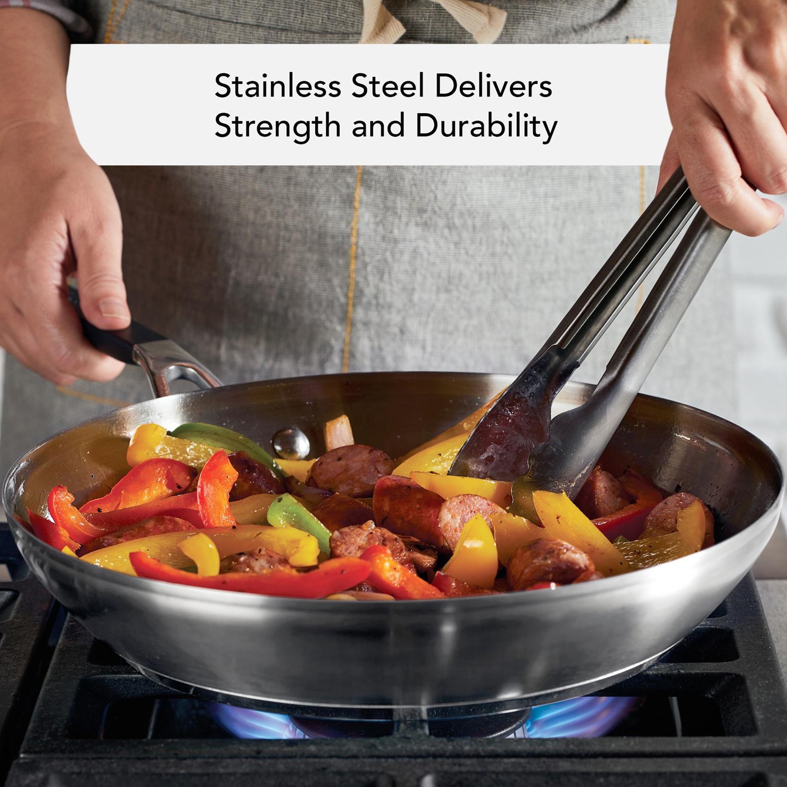 Stainless Steel Frying Pan 3 Stainless Steel Frying Pan