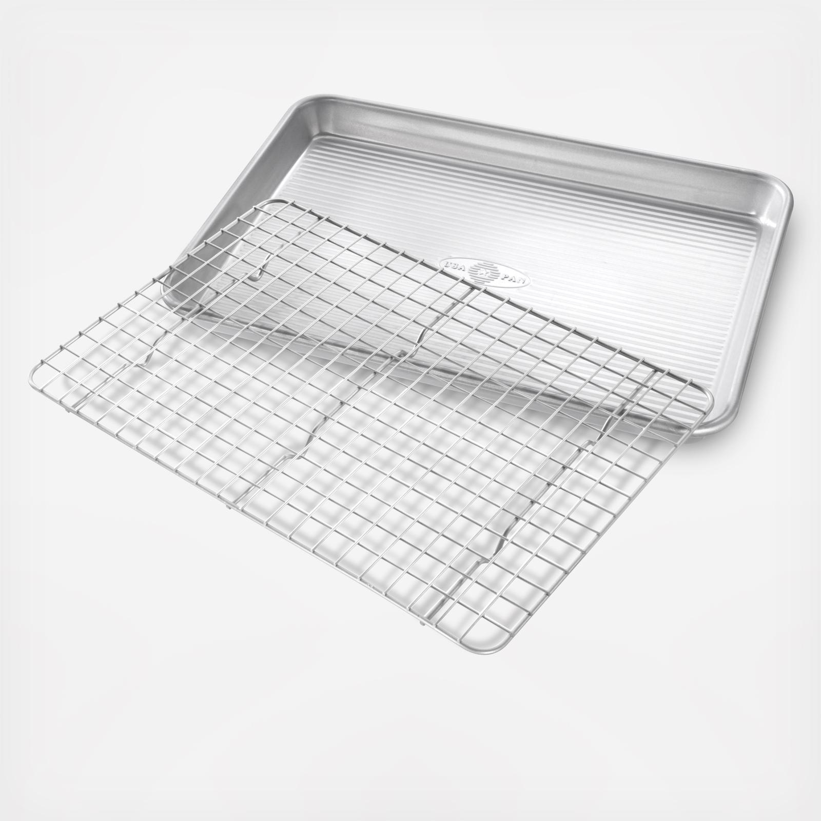 2-Piece Quarter Sheet & Baking Rack Set 14 2-Piece Quarter Sheet & Baking Rack Set