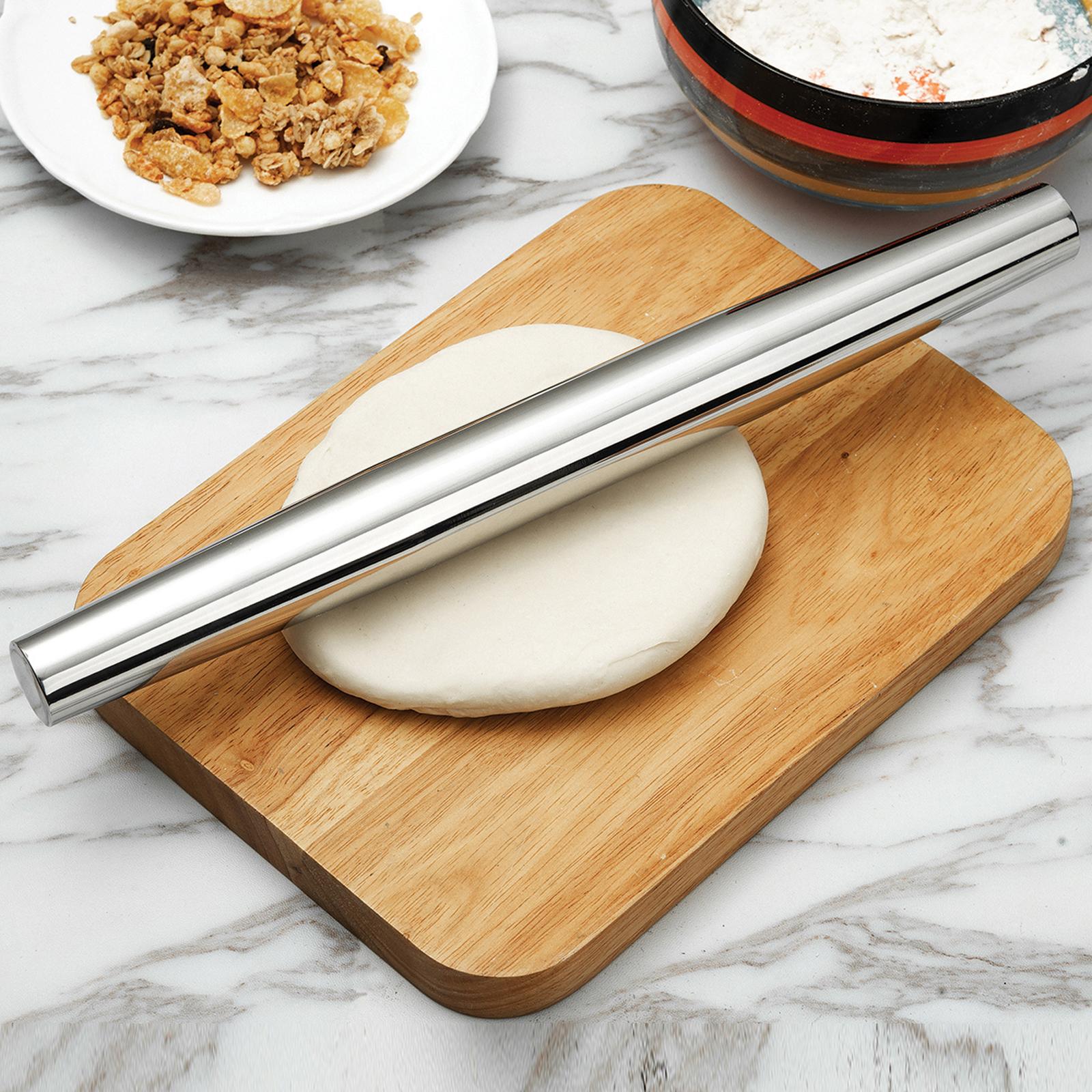 Stainless Steel Tapered French Rolling Pin 13 Stainless Steel Tapered French Rolling Pin