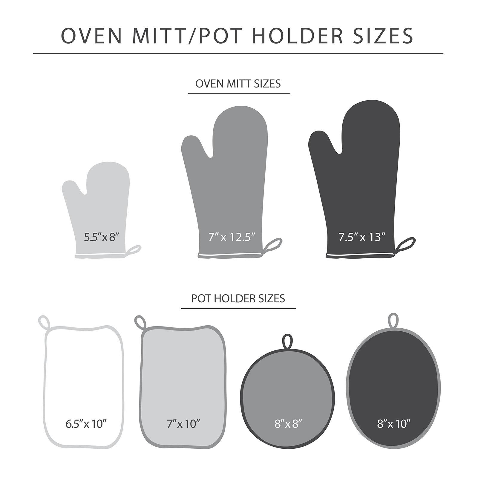 Asteroid Oven Mitt, Set of 2 6 Asteroid Oven Mitt, Set of 2