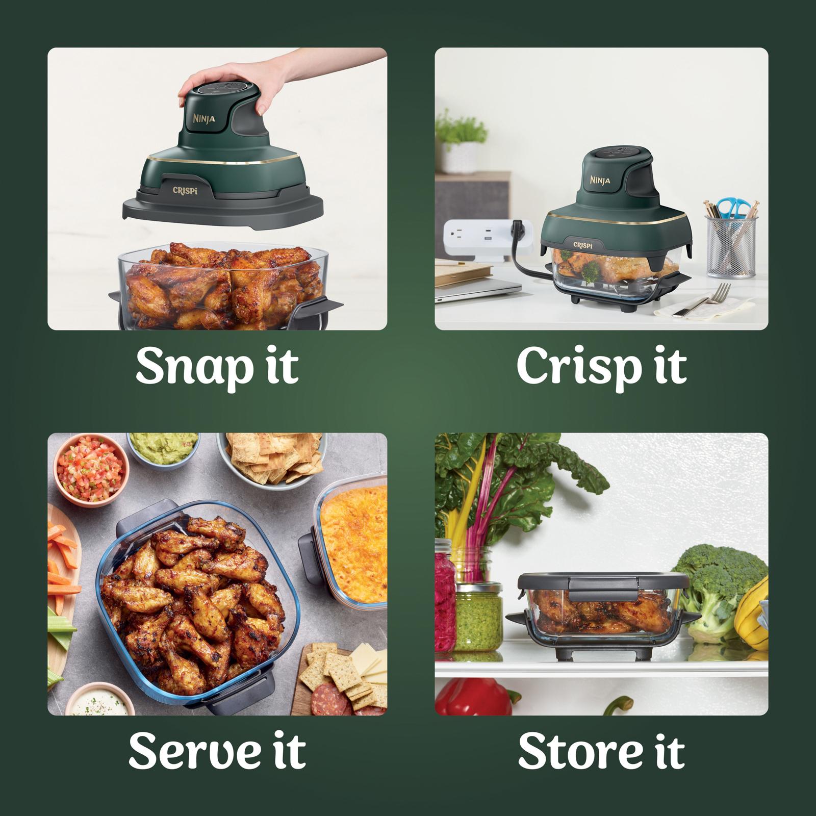 Crispi 5-in-1 Glass Air Fryer