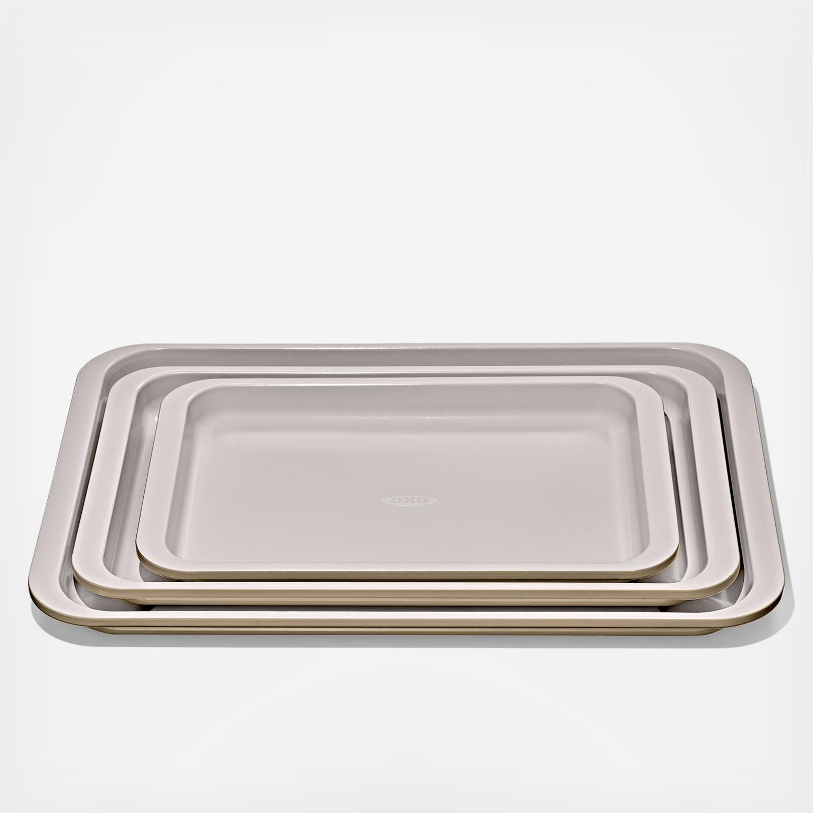 Good Grips Non-Stick Pro 3-Piece Ceramic Coated Bakeware Set 2 Good Grips Non-Stick Pro 3-Piece Ceramic Coated Bakeware Set