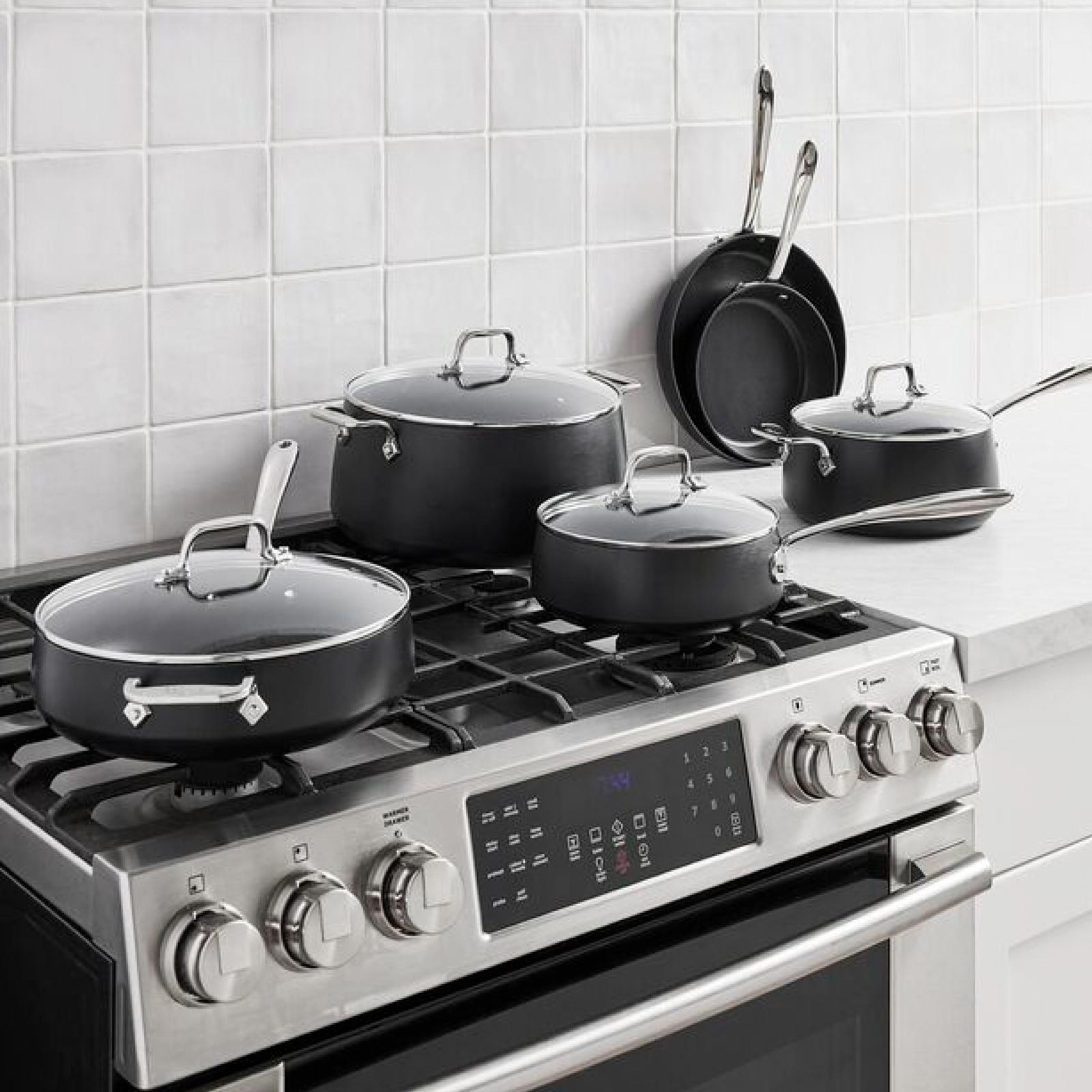 HA1 Expert Hard Anodized Nonstick 10-Piece Cookware Set 1 HA1 Expert Hard Anodized Nonstick 10-Piece Cookware Set