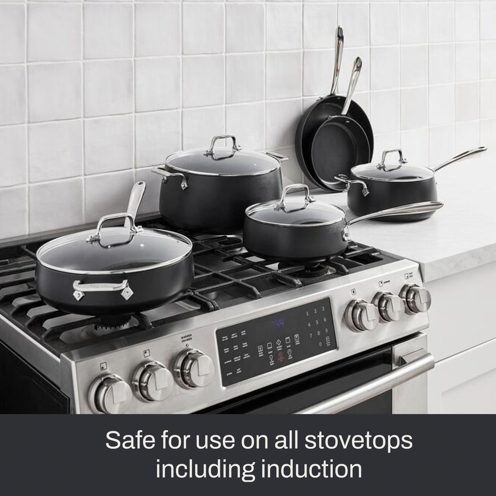HA1 Expert Hard Anodized Nonstick 10-Piece Cookware Set 4 HA1 Expert Hard Anodized Nonstick 10-Piece Cookware Set