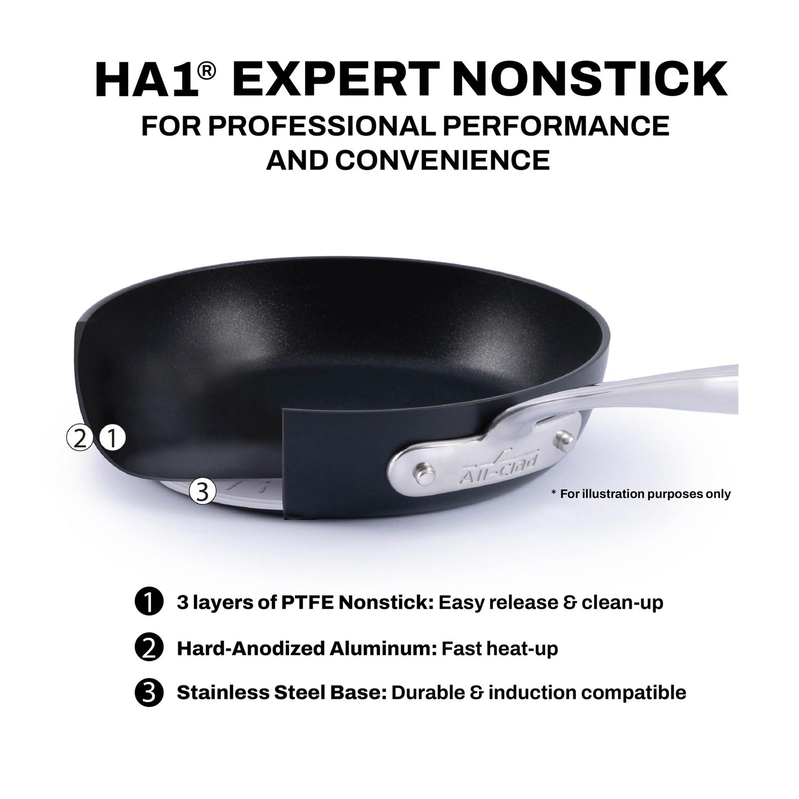 HA1 Expert Hard Anodized Nonstick 10-Piece Cookware Set 7 HA1 Expert Hard Anodized Nonstick 10-Piece Cookware Set