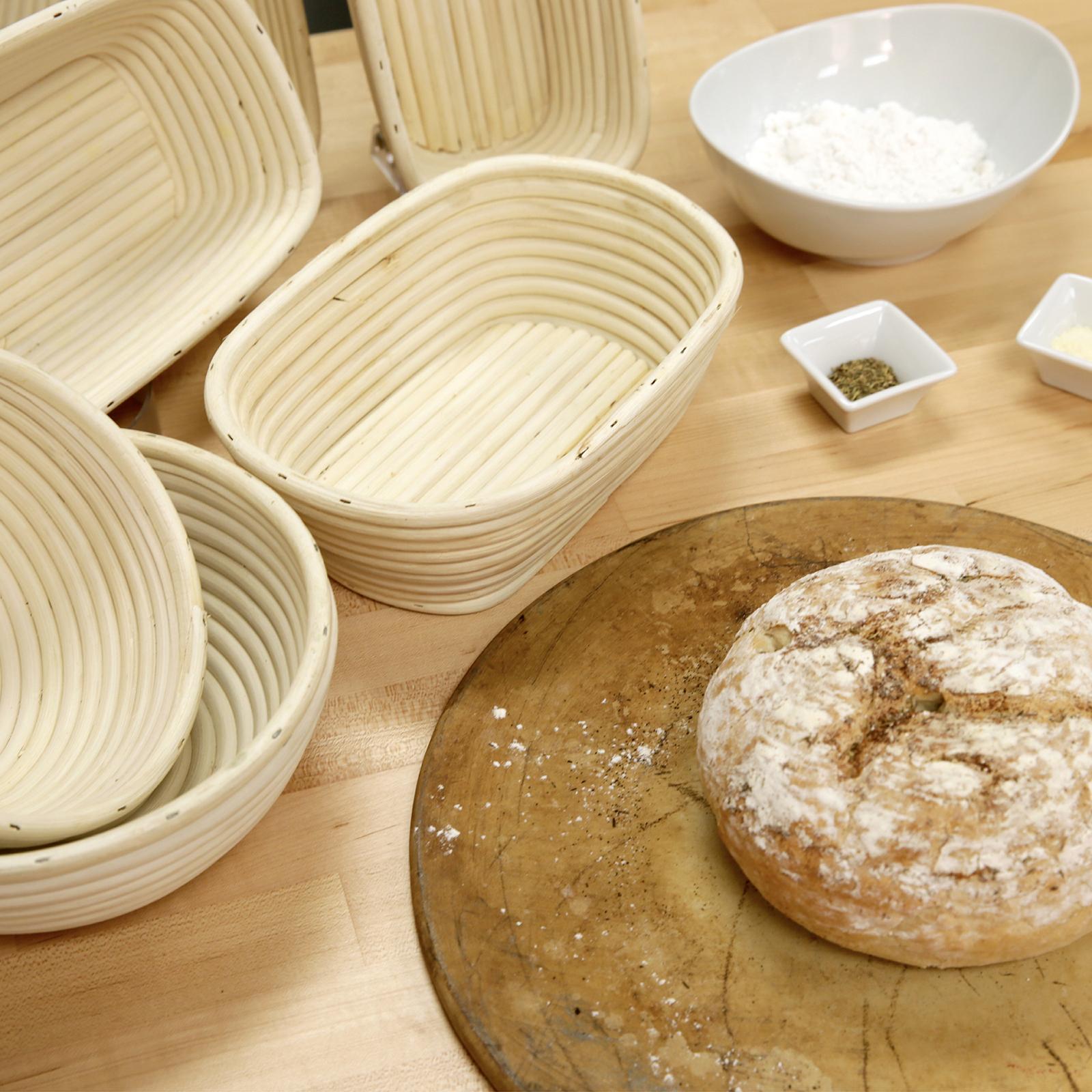 Oval Bread Banneton and Liner 17 Oval Bread Banneton and Liner