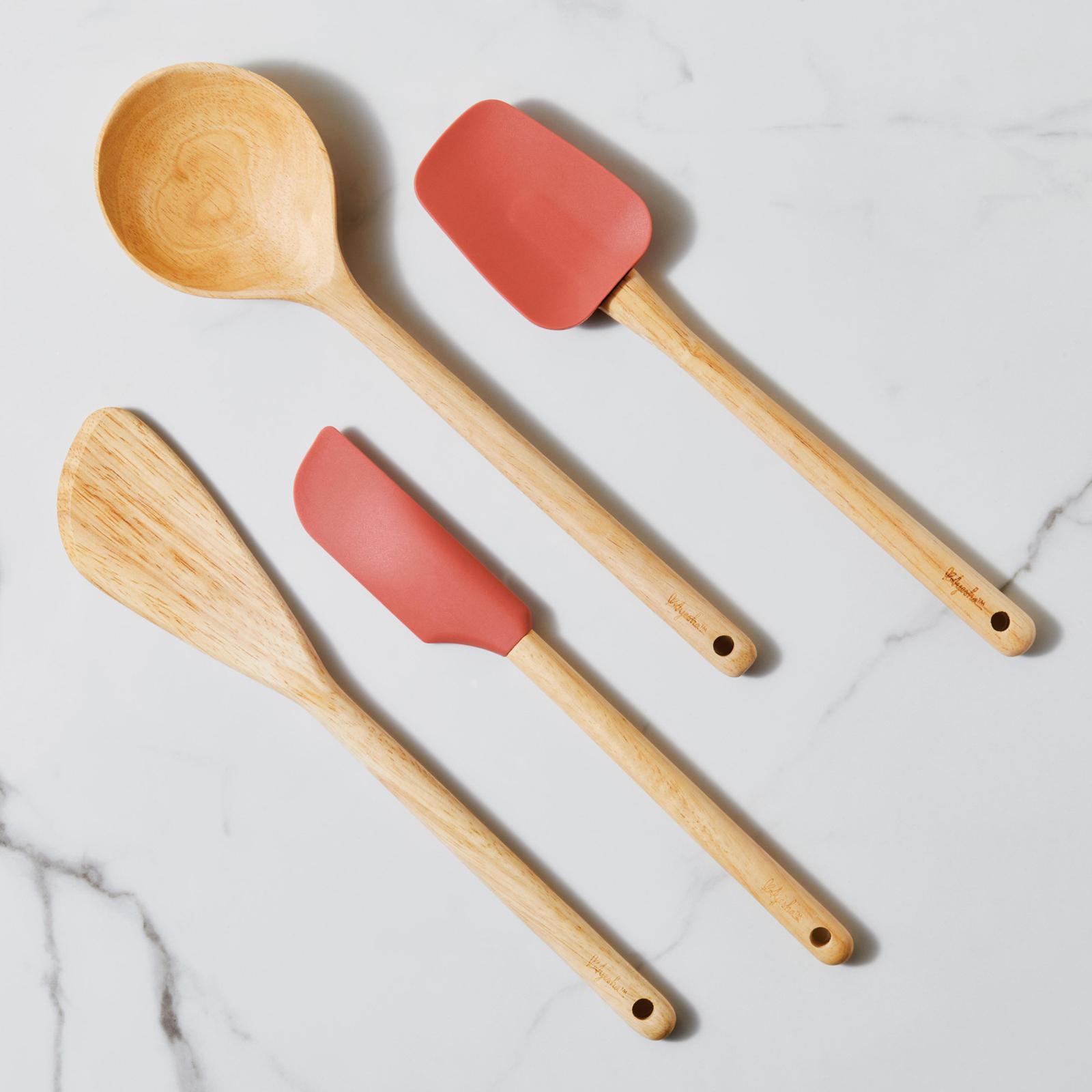 Parawood 4-Piece Cooking Utensil Set 2 Parawood 4-Piece Cooking Utensil Set