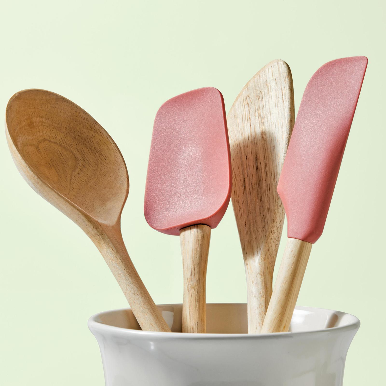 Parawood 4-Piece Cooking Utensil Set 3 Parawood 4-Piece Cooking Utensil Set