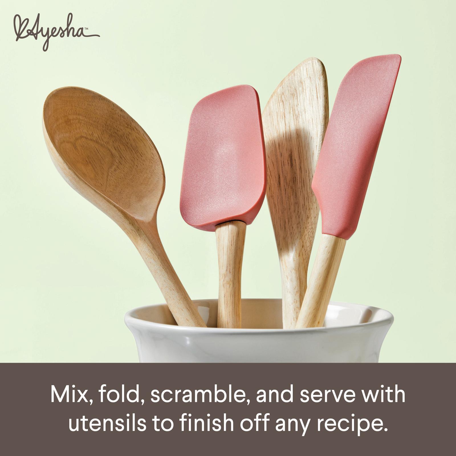 Parawood 4-Piece Cooking Utensil Set 8 Parawood 4-Piece Cooking Utensil Set