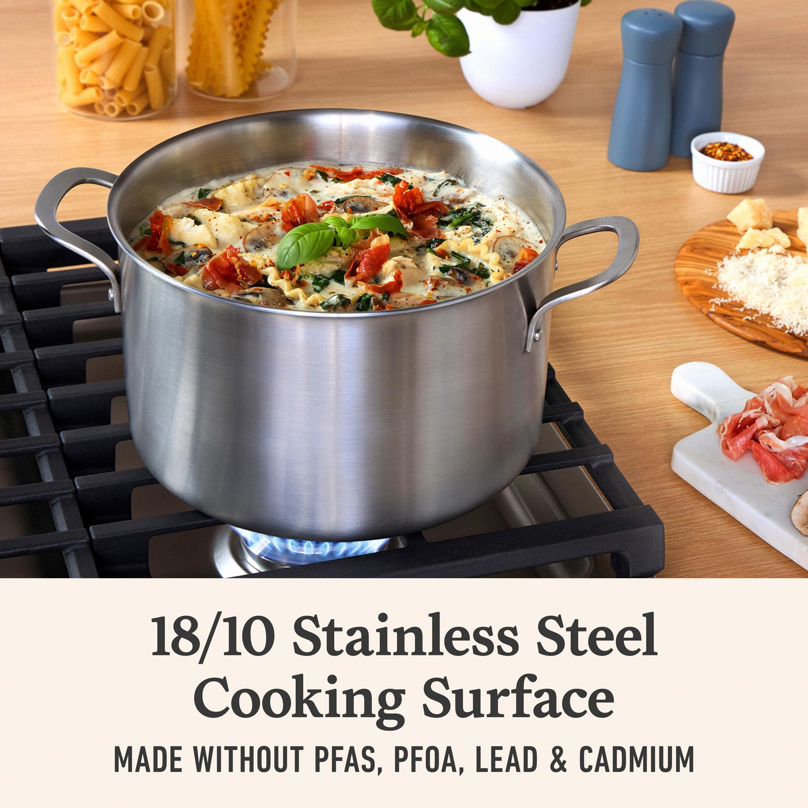 Stainless Steel Stock Pot with Lid 5 Stainless Steel Stock Pot with Lid