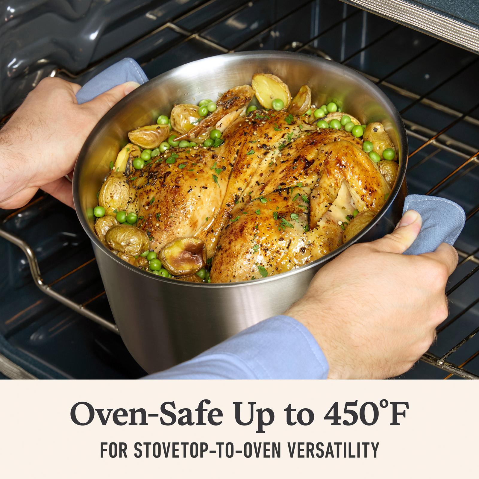 Stainless Steel Stock Pot with Lid 6 Stainless Steel Stock Pot with Lid