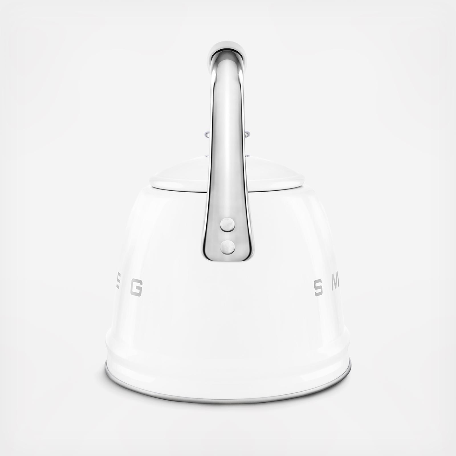 50's Retro Style Aesthetic Stovetop Whistling Kettle 2 50's Retro Style Aesthetic Stovetop Whistling Kettle
