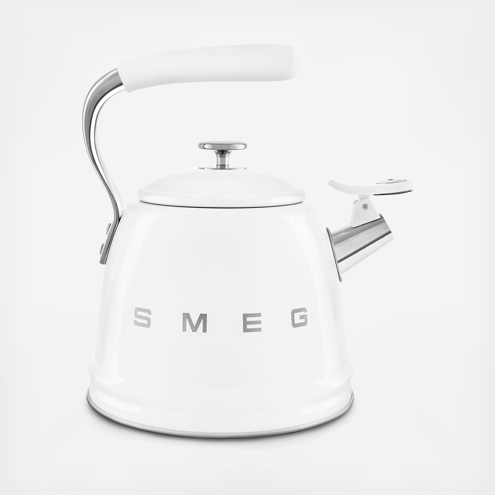 50's Retro Style Aesthetic Stovetop Whistling Kettle 3 50's Retro Style Aesthetic Stovetop Whistling Kettle