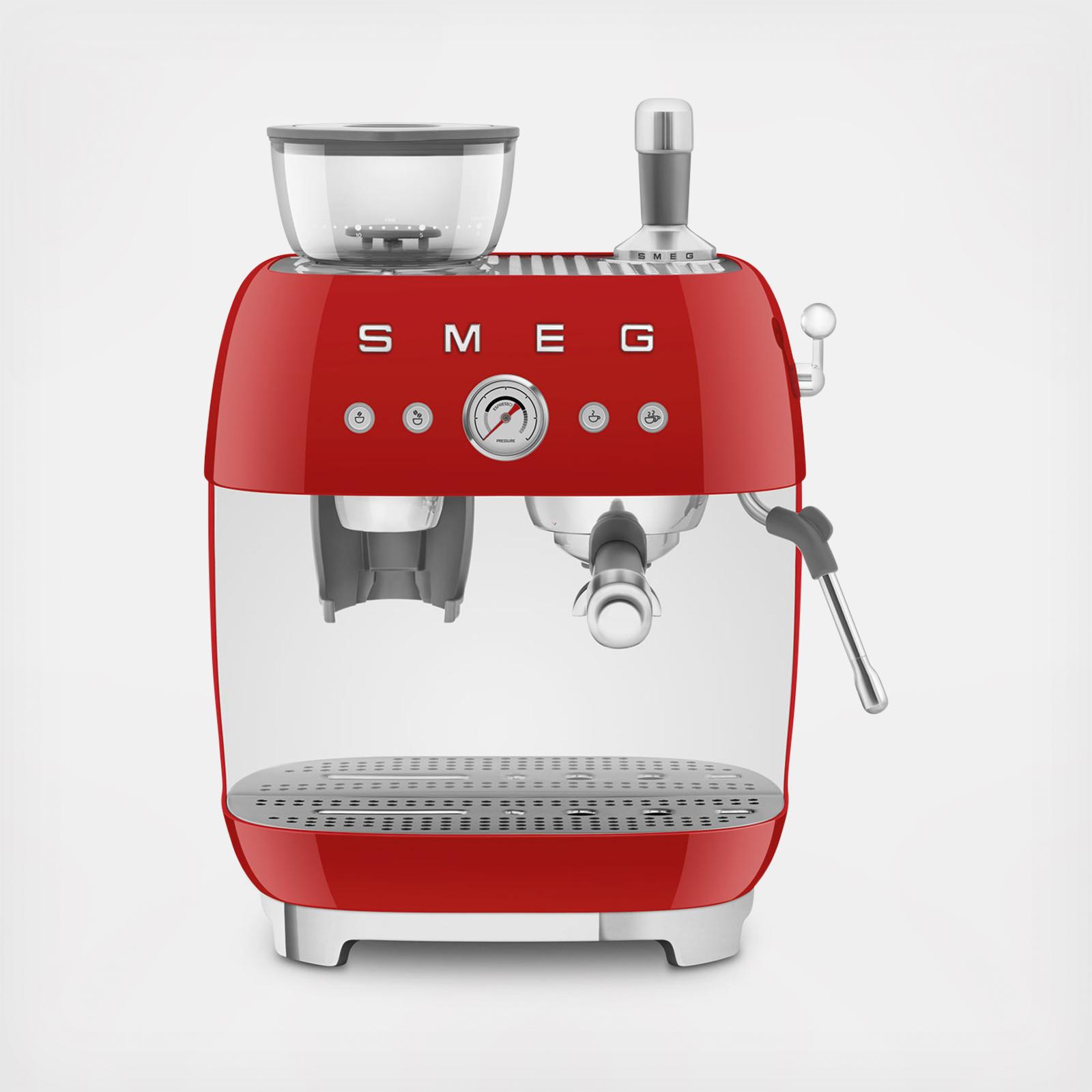 Espresso Coffee Machine with Grinder 2 Espresso Coffee Machine with Grinder