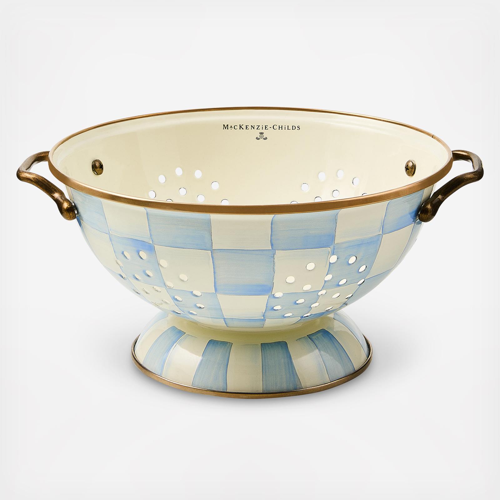 Sky Check Large Colander 2 Sky Check Large Colander
