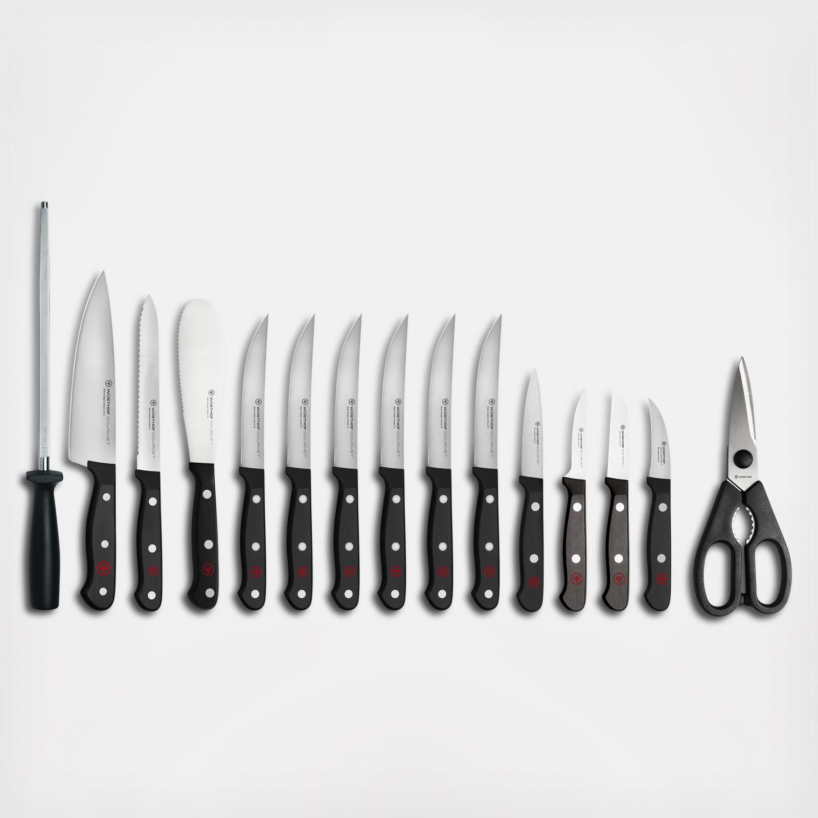 16-Piece Knife Block Set, Gourmet 3 16-Piece Knife Block Set, Gourmet