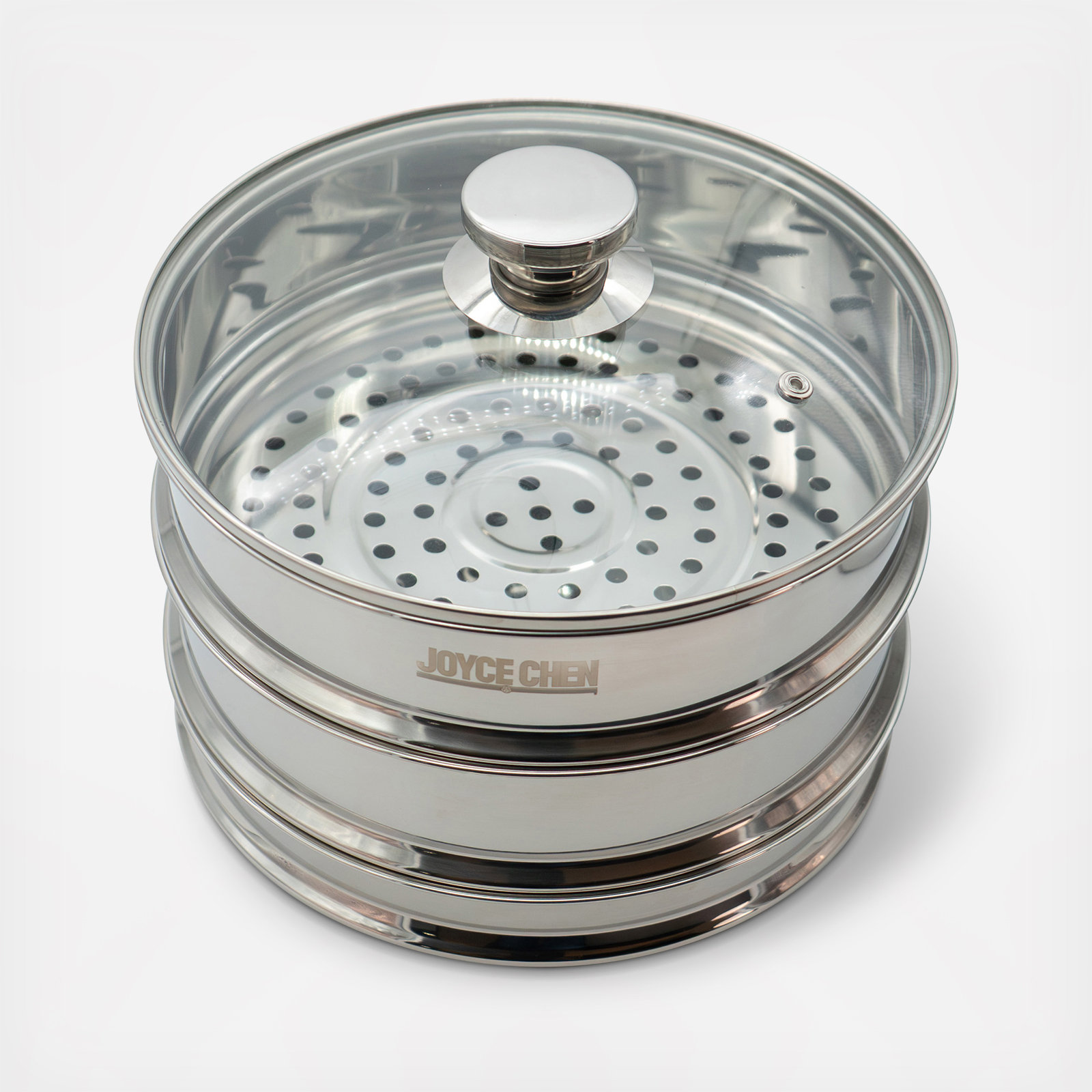 2-Tier Stainless Steel Steamer Basket