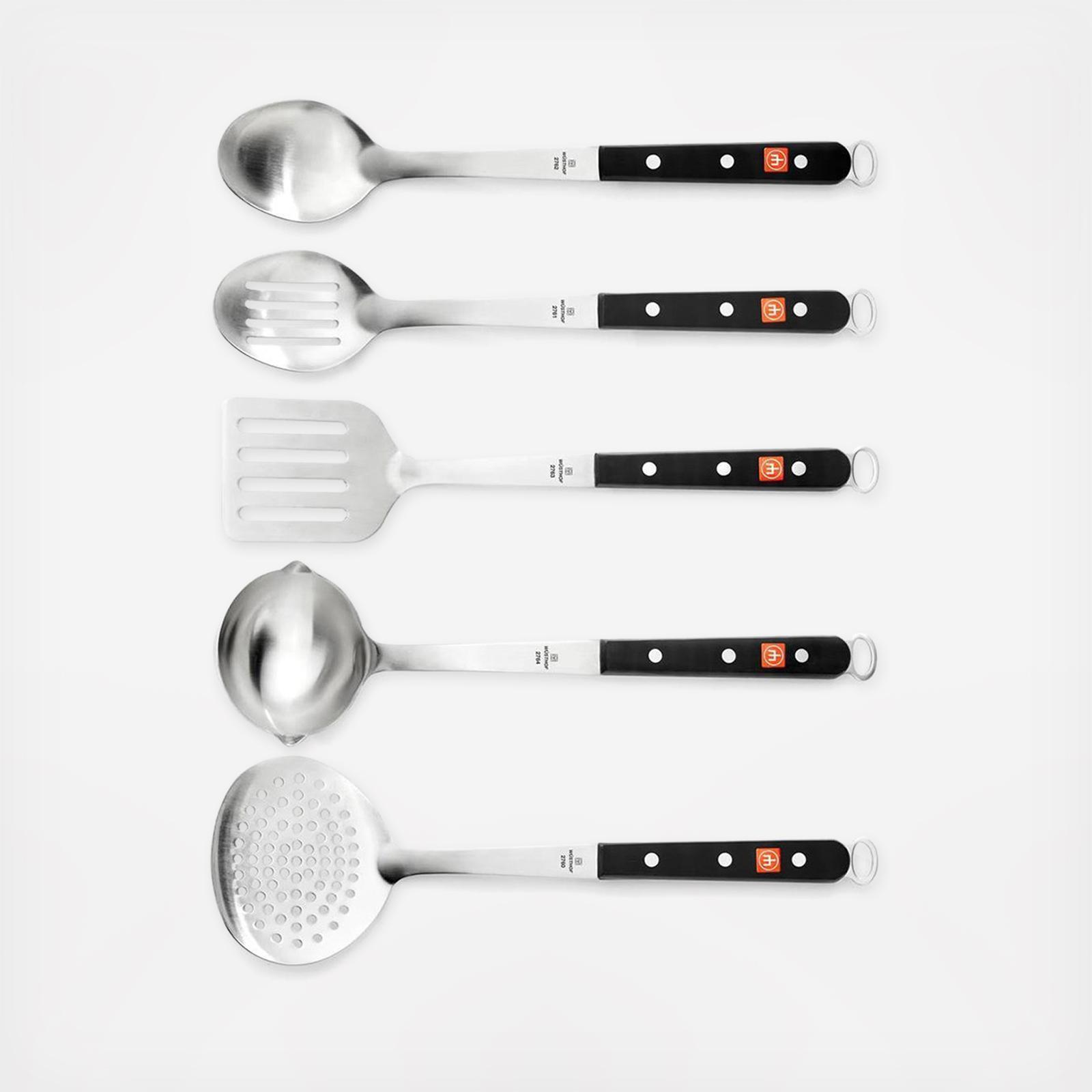 5-Piece Steel Kitchen Tool Set 17 5-Piece Steel Kitchen Tool Set