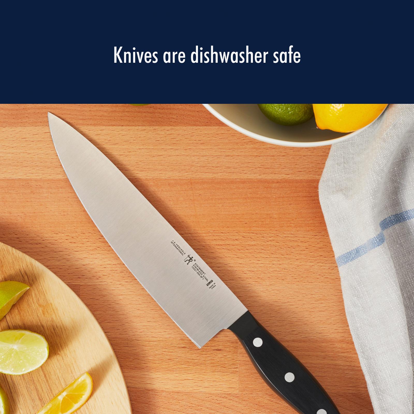 Statement 7-Piece Self-Sharpening Knife Block Set 8 Statement 7-Piece Self-Sharpening Knife Block Set