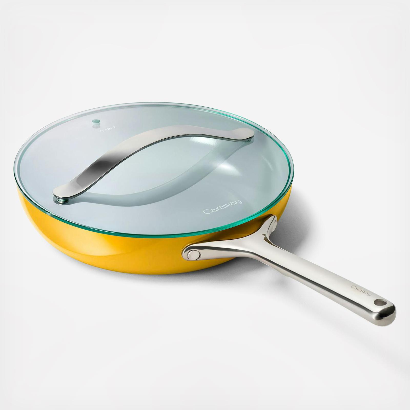 Ceramic Non-Stick Fry Pan with Glass Lid 6 Ceramic Non-Stick Fry Pan with Glass Lid