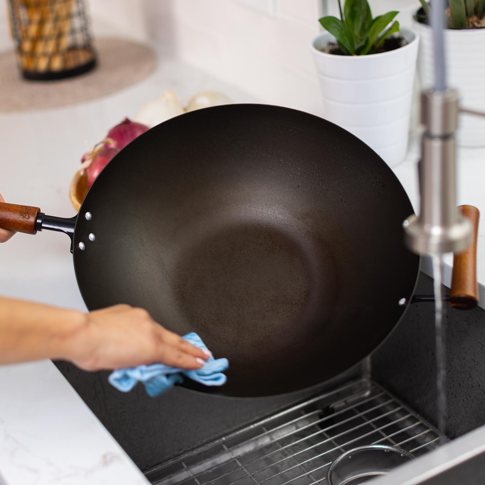 Classic Series Carbon Steel Preseasoned Wok 6 Classic Series Carbon Steel Preseasoned Wok