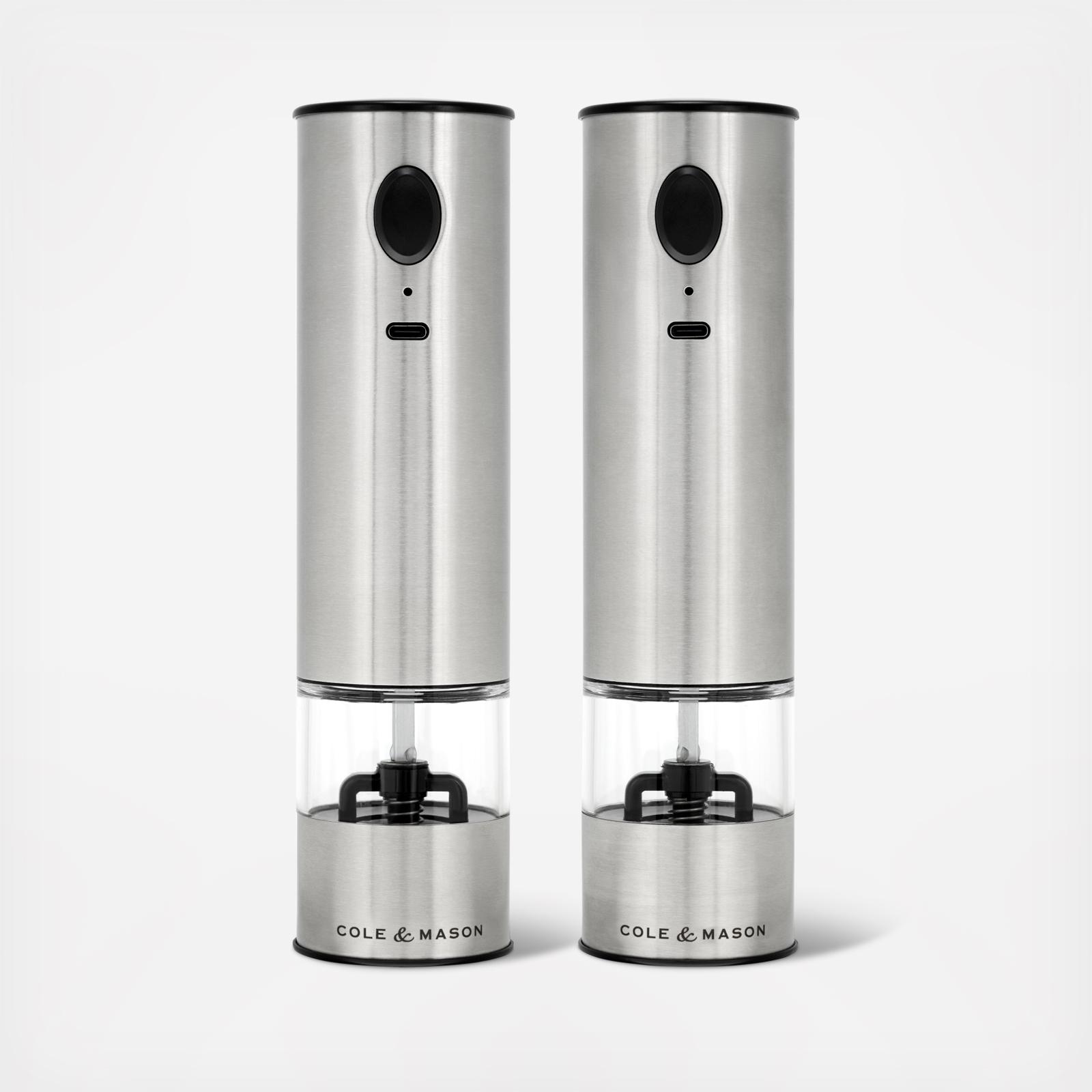 Battersea USB Electronic Salt & Pepper Mill Set 1 Battersea USB Electronic Salt & Pepper Mill Set