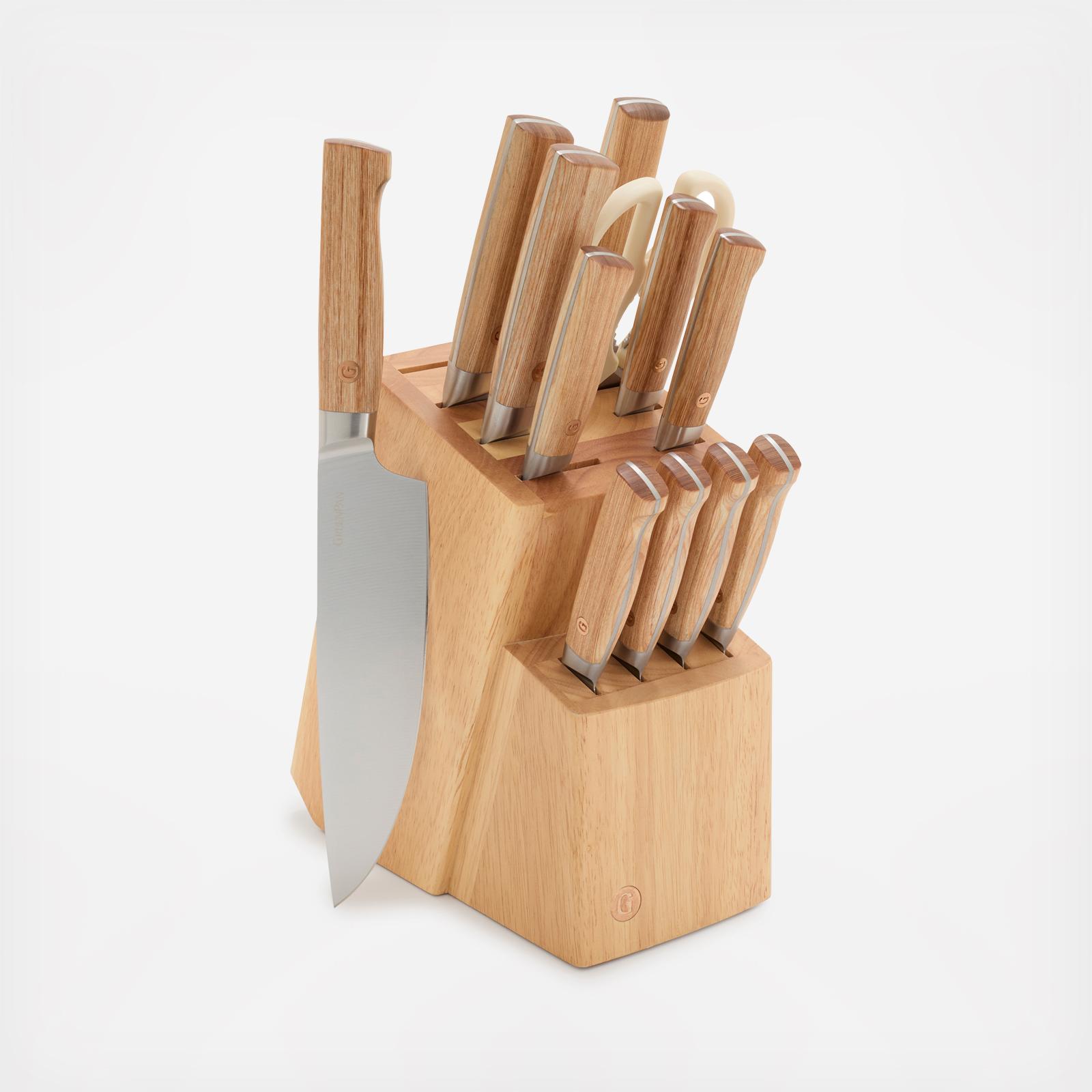 Elite Cutlery 13-Piece Knife Block Set 2 Elite Cutlery 13-Piece Knife Block Set