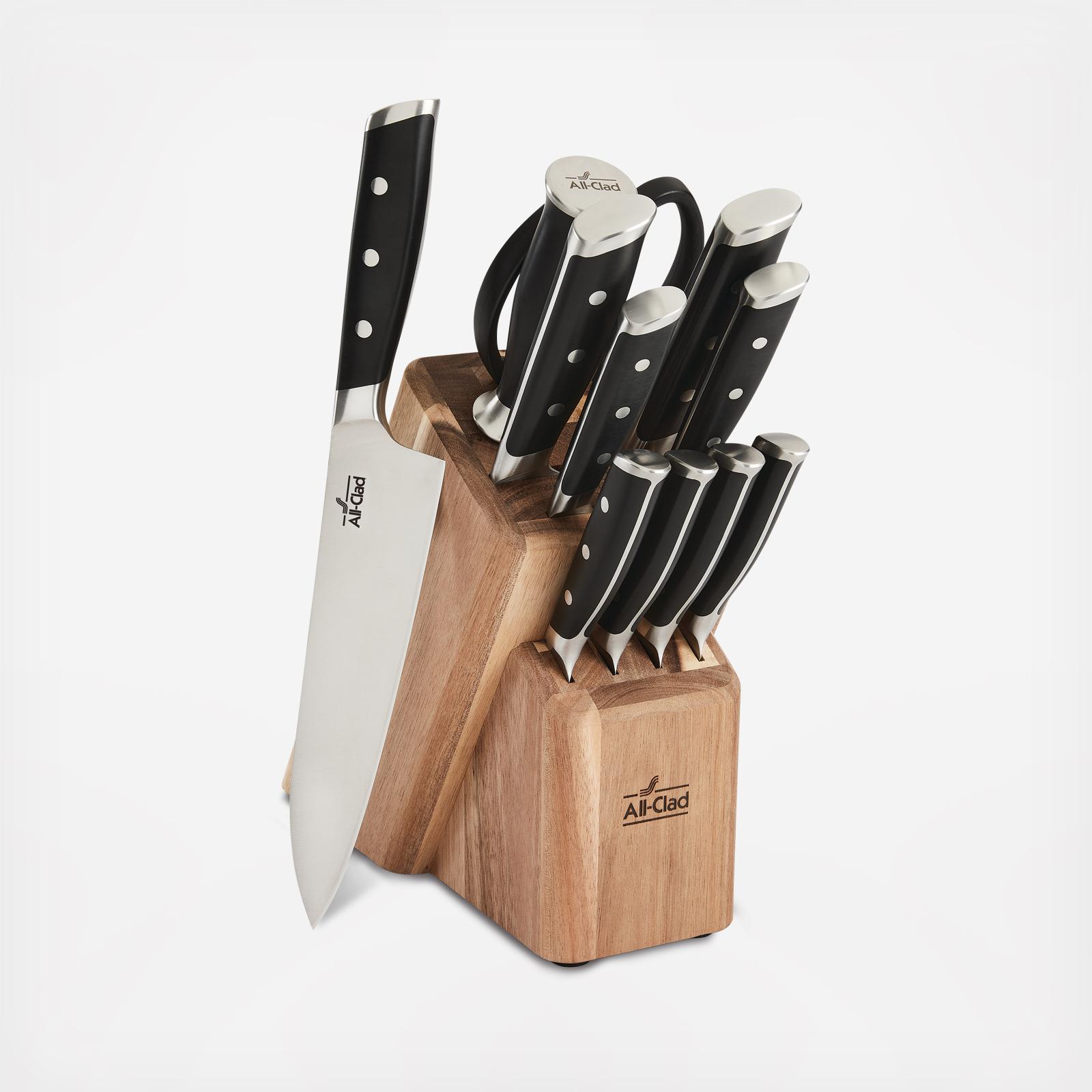 Forged Knives 12-Piece Knife Block Set 17 Forged Knives 12-Piece Knife Block Set