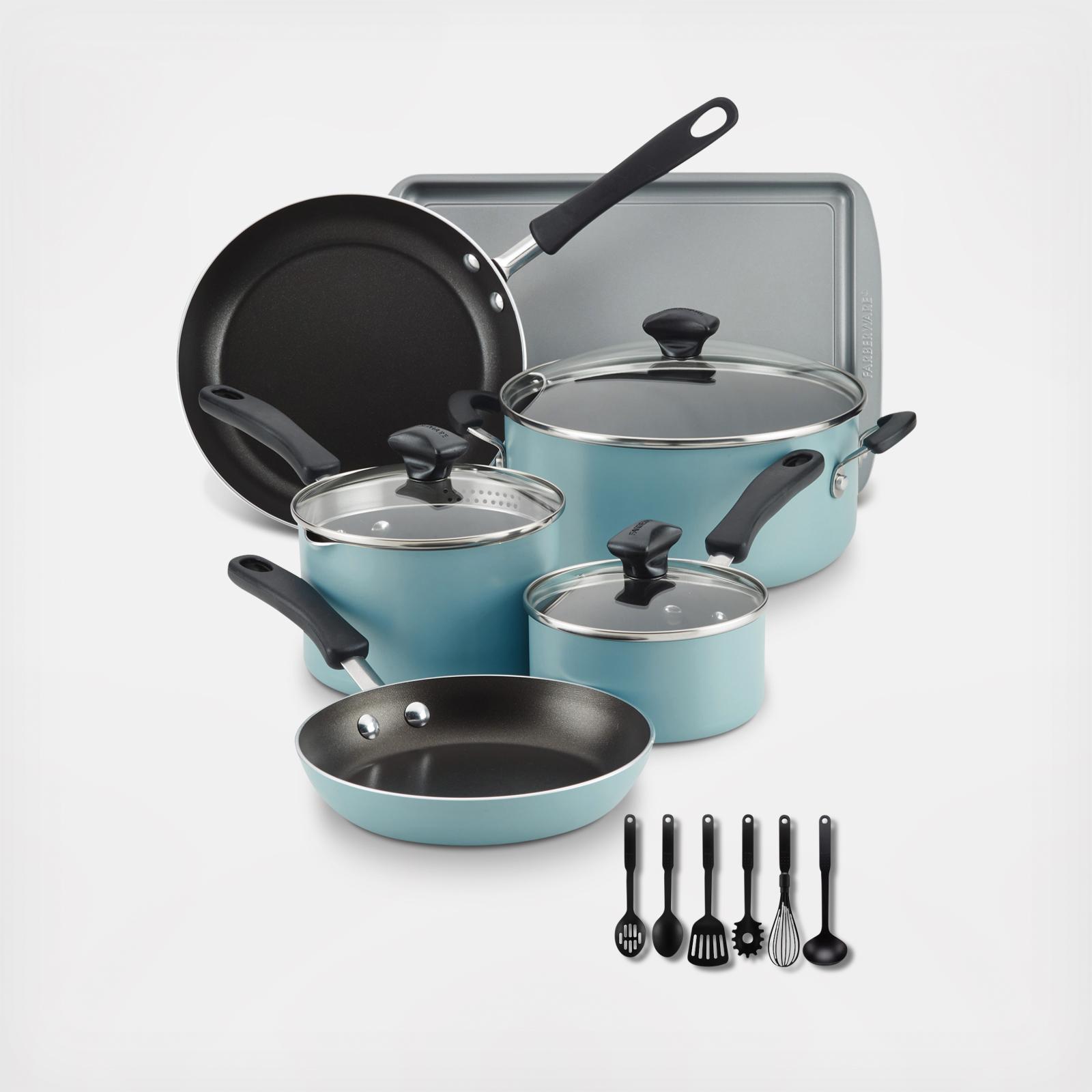 Cookstart DiamondMax Nonstick 15-Piece Cookware Set 10 Cookstart DiamondMax Nonstick 15-Piece Cookware Set