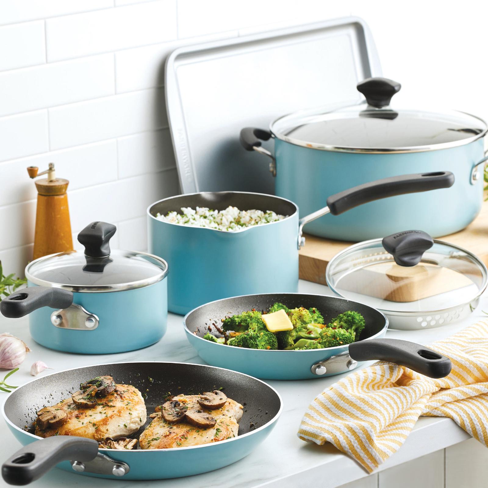 Cookstart DiamondMax Nonstick 15-Piece Cookware Set