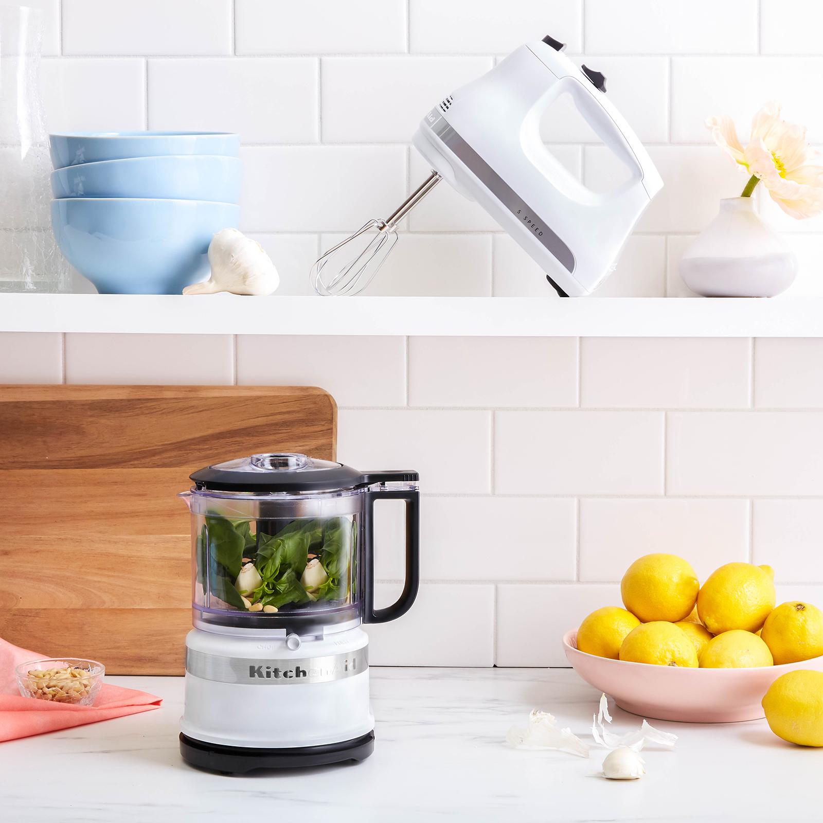 Hand Mixer & Mini Food Processor Set 4 Hand Mixer & Mini Food Processor Set