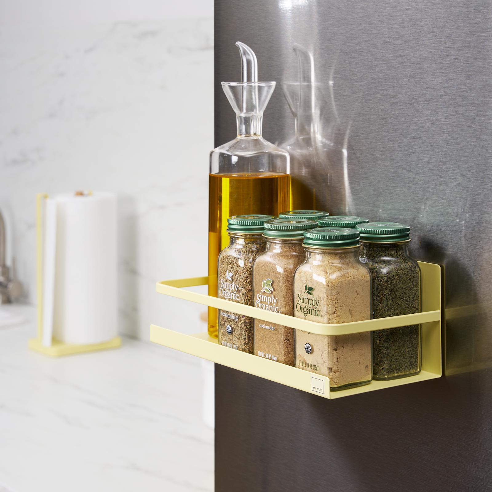 Plate Magnetic Spice Rack 4 Plate Magnetic Spice Rack