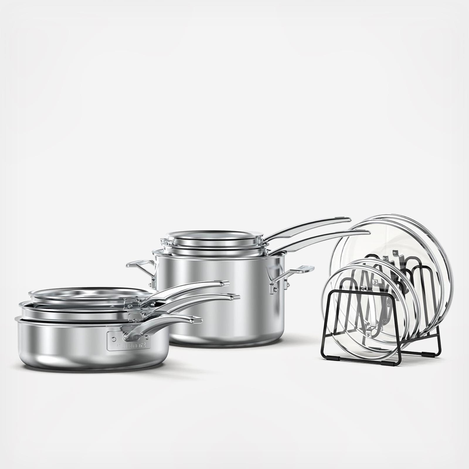 Smartnest Stainless Steel 11-Piece Cookware Set 8 Smartnest Stainless Steel 11-Piece Cookware Set