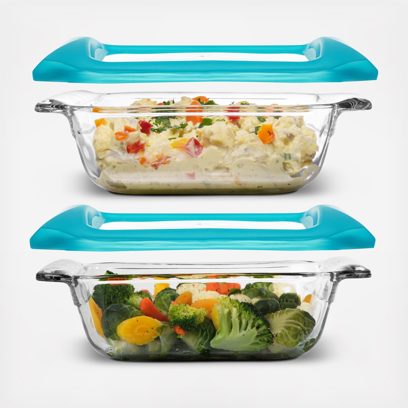 Baker’s Premium 4-Piece Glass Baking Dish Set 2 Baker’s Premium 4-Piece Glass Baking Dish Set